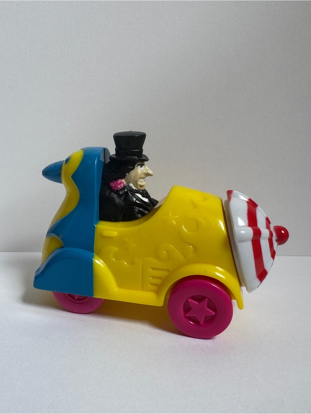 1991 McDonalds “Penguin Umbrella Roto-Roadster” Happy Meal Toy
